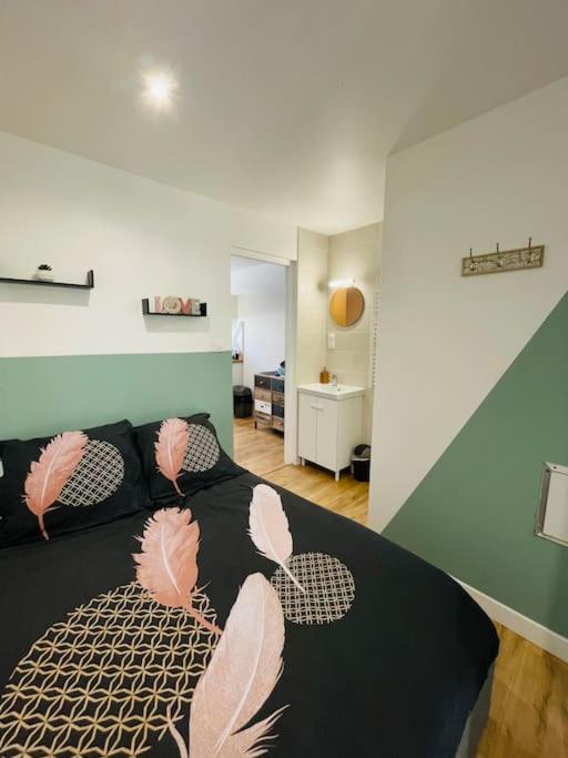 Le Belloc- Suberbe Appartement T1 Bis - Au Calme - Terrasse - Vue Jardin Agen Ngoại thất bức ảnh